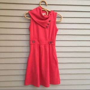 ModCloth Monteau Watermelon Pink Dress
